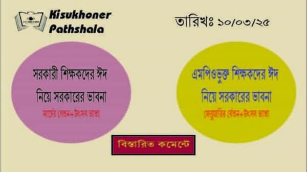 সরকারী শিক্ষক কর্মচারী বনাম এমপিওভুক্ত শিক্ষক কর্মচারী! এ কেমন বৈষম্য?