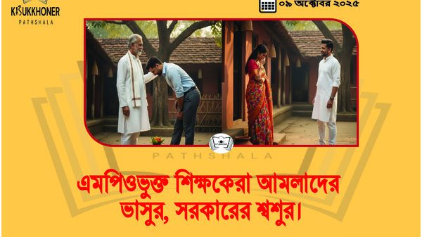 এমপিওভুক্ত শিক্ষকেরা আমলাদের ভাসুর, সরকারের শ্বশুর।