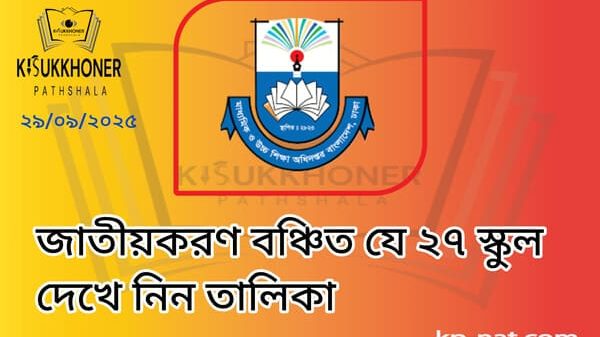 জাতীয়করণ বঞ্চিত যে ২৭ স্কুল দেখে নিন তালিকা
