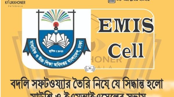 বদলি সফটওয়্যার তৈরি নিয়ে যে সিদ্ধান্ত হলো মাউশি ও ইএমআইএসেলের সভায়