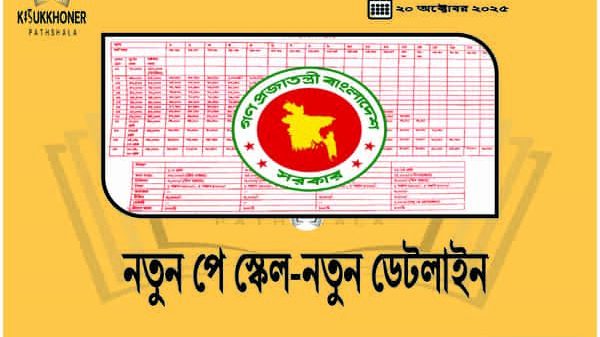 নতুন পে স্কেল-নতুন ডেটলাইন