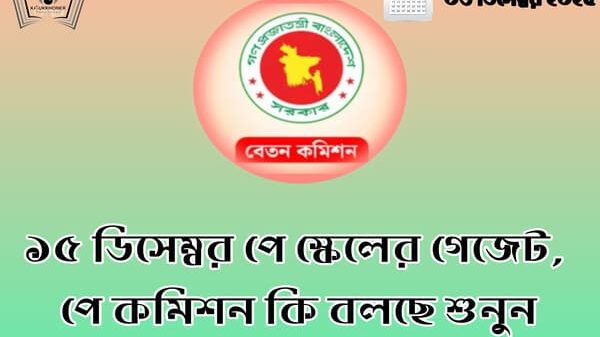 ১৫ ডিসেম্বর পে স্কেলের গেজেট, পে কমিশন কি বলছে শুনুন