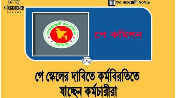 পে স্কেলের দাবিতে কর্মবিরতিতে যাচ্ছেন কর্মচারীরা