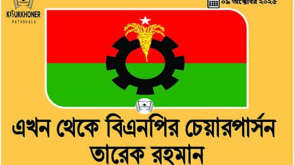 এখন থেকে বিএনপির চেয়ারপার্সন তারেক রহমান