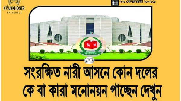 সংরক্ষিত নারী আসনে কোন দলের কে বা কারা মনোনয়ন পাচ্ছেন দেখুন