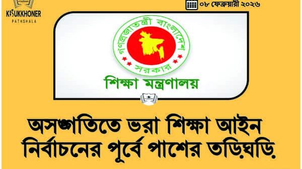 অসঙ্গতিতে ভরা শিক্ষা আইন নির্বাচনের পূর্বে পাশের তড়িঘড়ি