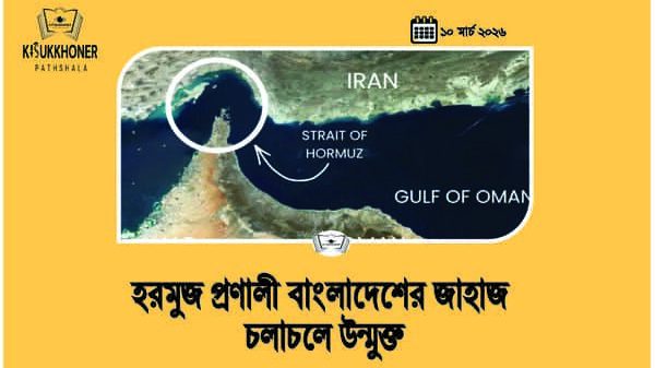 হরমুজ প্রণালী বাংলাদেশের জাহাজ চলাচলে উন্মুক্ত
