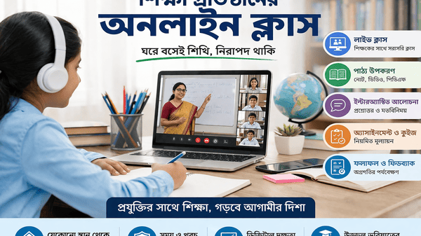 অনলাইন ক্লাশ