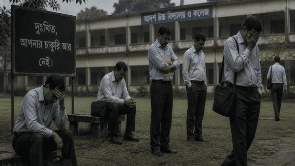 চাকরি হারানো শিক্ষক