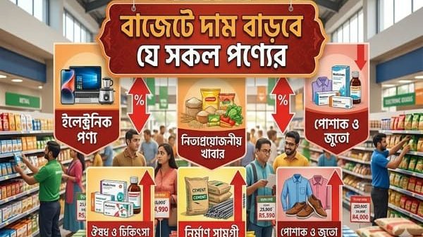 বাজেটে দাম বাড়বে
