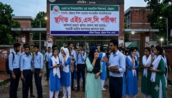 এইচ.এস.সি পরীক্ষা স্থগিত